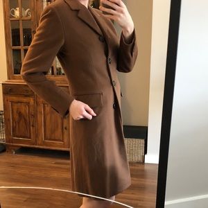 Burberry cashmere and wool coat